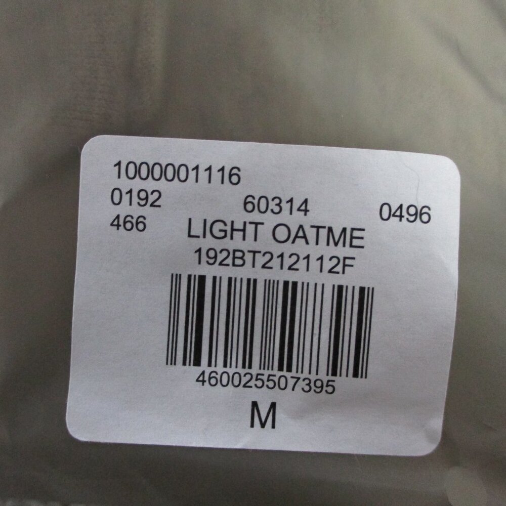 Fear of God Essentials Hoodie Mens Medium Light Oatmeal Heather Sweatshirt NEW - Picture 7 of 12